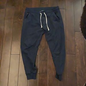 J Crew Navy Sweats Size L